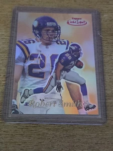 #19/25 ROBERT SMITH 1999 TOPPS GOLD LABEL RED LABEL REFRACTOR VIKINGS OHIO STATE - Picture 1 of 3
