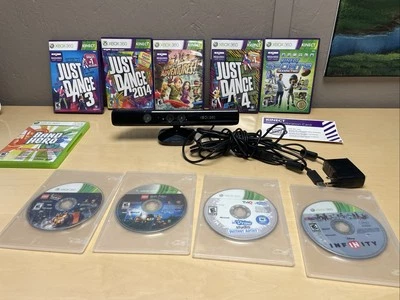 Microsoft Xbox 360 Kinect Sensor Bar with  10 Games Bundle tested - Image 1 of 4