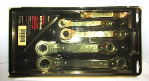 Sears Craftsman 4364 5pc Offset Ratchet Box Wrench Set - SAE - Picture 1 of 1