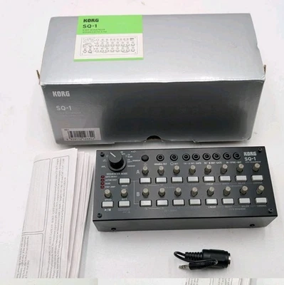 Korg SQ-1 Analog Step Sequencer Compact for Synthesizers Synths 2 x 8 Steps - Image 1 of 4