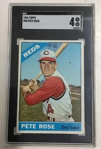 1966 Topps Baseball Pete Rose #30 SGC 4 - TCCCX - Picture 1 of 2
