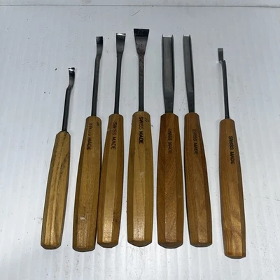 PFEIL Swiss Made Carving Tools Lot Of 6 - Image 1 of 4
