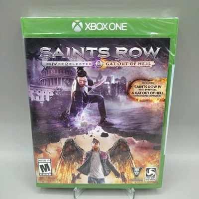 Saints Row IV Re-Elected & Gat Out of Hell Combo (Microsoft Xbox One, 2015) Neu - Bild 1 von 4