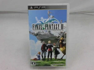 Final Fantasy III 3 FF3 Sony PSP PlayStation Portable Japan Import F/S FedEx DHL - Picture 1 of 4