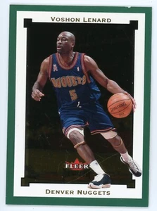 2002-03 Fleer Premium Voshon Lenard Emerald #104 #239/300 Nuggets - Bild 1 von 1