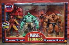 2006 Toybiz Marvel Legends House of M Iron Man Hulk Inhuman Torch It  4 Pack