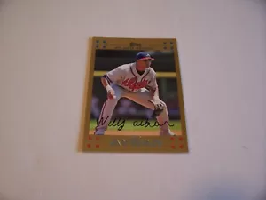 2007 TOPPS BASEBALL WILLY AYBAR GOLD BORDER INSERT CARD #ed/ - Picture 1 of 1