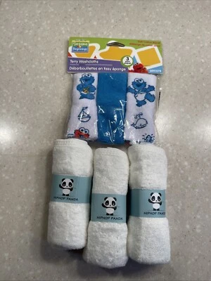 Paquete de 3 paños de felpa SESAME STREET Beginnings - nuevos con bonificación Foto 1 de 4