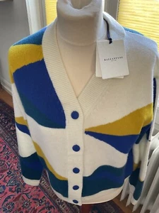 Bildschöner Cashmere V Cardigan mit Handintarsien von Ballantyne - Imagen 1 de 7