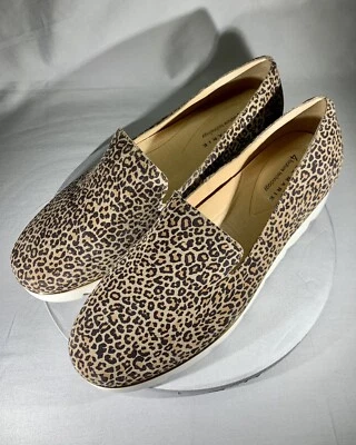 Mocasín de cuero con estampado de leopardo Alex Marie para mujer Dalanie talla 9M usado en excelente estado Foto 1 de 4