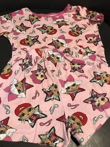 LOL MGA dolls Music pajamas 2 pc girls sz 10 short sleeve & shorts Free Ship - Picture 1 of 6