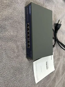 YuanLey 6 Port Smart Ethernet Switch with 4 Port PoE 10/100Mbps YS042F-P - NEW - Picture 1 of 5