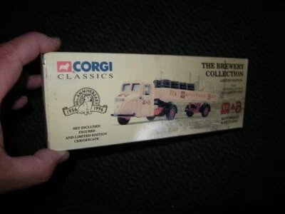 Corgi 1:50 Scammell Scarab Delivery Truck Set M&B The Brewery Truck in OVP - Bild 1 von 2