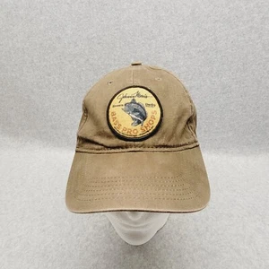 Bass Pro Shops Johnny Morris Brown Derby Hat Strapback Adjustable Dad Cap Brown - Picture 1 of 8