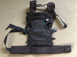 Infantino Flip Advanced 4-in-1 Convertible Baby Carrier, Dark gray heather - Picture 1 of 5