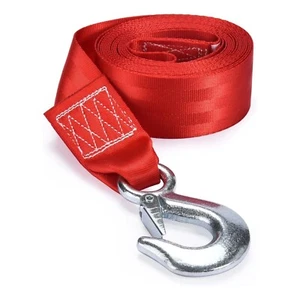 Boulder Tools Trailer Winch Strap - Heavy Duty Winch Strap with Durable Hook - Picture 1 of 4
