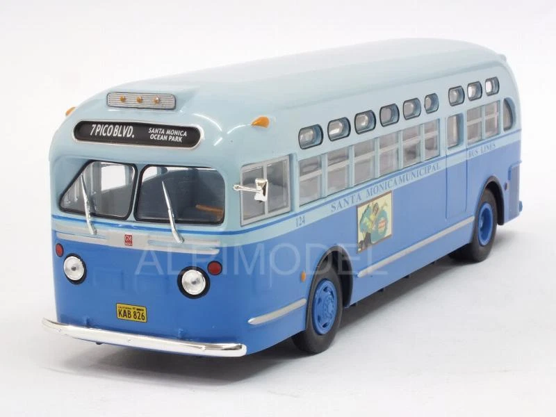 General Motors TDH3714 Rosa Park Santa Monica Municipal 1955 1:43 IXO BUS007 - Immagine 1 di 1