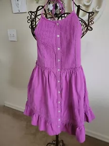 Free People NWT Women's XS Orchid Sun Dress Oversized Unique Back Detail. - Picture 1 of 4