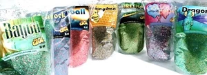 NEW Solid Colors Bulk Near Pounds (15 oz) Large .030 Glitters - Resealable Bags - Picture 1 of 1