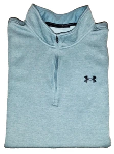 Under Armour Men's Golf Loose Fit Coldgear Long Sleeve 1/4 Zip Fleece Size XXL - Picture 1 of 4
