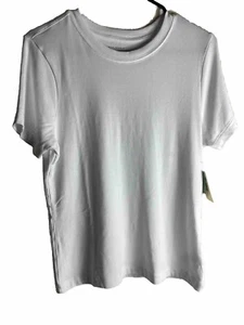 NWT Max Studio T - Shirt Sz Large . White - Picture 1 of 5
