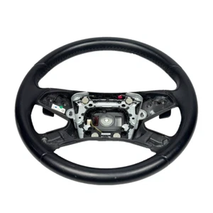 2010-2013 MERCEDES E350 E550 W212 BLACK STEERING WHEEL W/ PADDLE SHIFTERS OEM - Picture 1 of 19