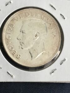 1950 SWL SILVER DOLLAR CANADA MS62