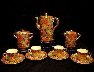 多色古董日本原创古董玻璃杯和杯子| eBay