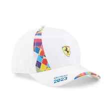 Scuderia Ferrari F1 2023 Special Edition Brazil GP Hat White