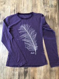 Oiselle tri-blend long sleeve tee feather quill size XS - Picture 1 of 3