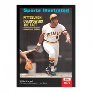 2021 TOPPS X SPORTS ILLUSTRATED #25 WILLIE STARGELL - PITTSBURGH OVERPOWERS EAST - Picture 1 of 2