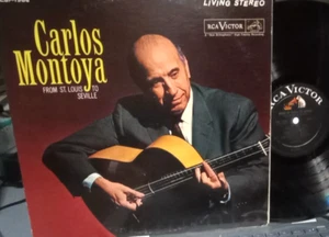 JAZZ LP, CARLOS MONTOYA, FROM ST. LOUIS TO SEVILLE LSP 1986, VG++, SPIN CLEANED - Foto 1 di 3