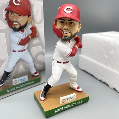 Mike Moustakas 摇头公仔 2021 辛辛那提红人队 场馆赠品 全新带盒 — 第 1/4 张图片