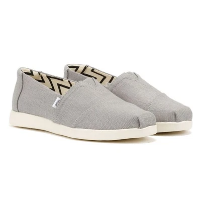 TOMS Alpargata Plus Heritage Canvas Damen Espadrilles In Grau - Bild 1 von 4