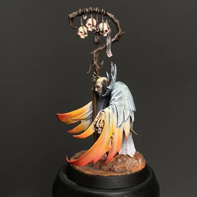 Necromancer -Soulblight Gravelords -Death Warhammer AOS Painted Games Workshop - Image 1 of 4