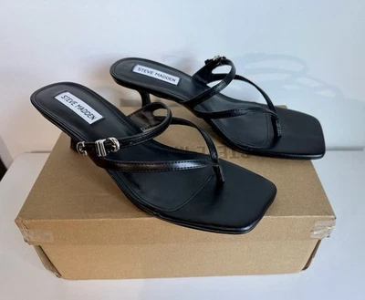 Steve Madden Women's Samann Sandal Heels, Size 9, Black - Image 1 of 4