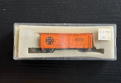 N Con-Cor 1051A Reefer Santa Fe SFRB 5812 - ME1698 - Image 1 of 2