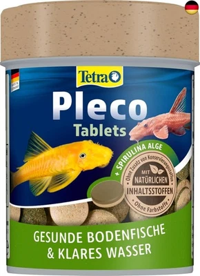 Tetra Pleco Tablets ? Nährstoffreiches Fischfutter für alle pflanzenfressenden B - Bild 1 von 4