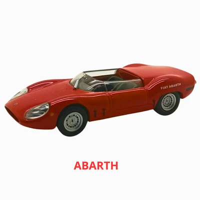 Modellino Edicola scala 1/43 Fiat Abarth OT 2000 Sport Spider Rosso statico - Immagine 1 di 4