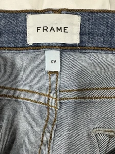 Frame Women’s Denim Le High Straight Jeans Blue Faded Authentic Sz 29 - Picture 1 of 14