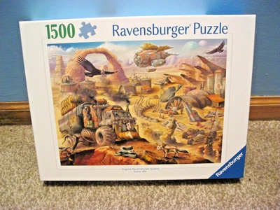 RAVENSBURGER 1500 PIECE PUZZLE WELCOME TO THE WASTELAND 2025 IN HAND SHIPS FAST! - Immagine 1 di 4