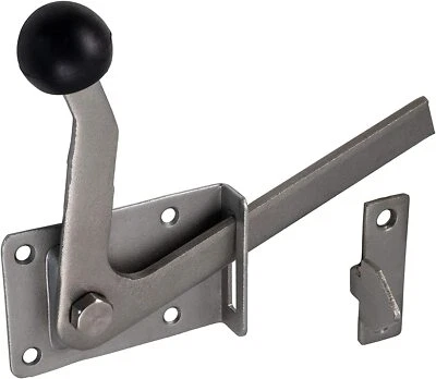 Gartentorfalle Gartentor Verschluss Gartentür Torverschluss Edelstahl Türriegel - Bild 1 von 4