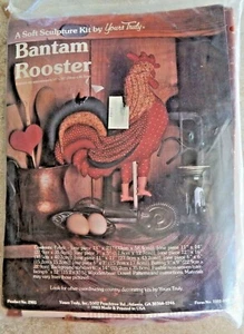 1983 "Bantam Rooster" Soft Sculpture Quilt Kit -#2905 Yours Truly - Country - Picture 1 of 3