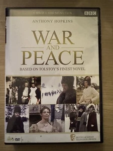 War & Peace (DVD, 2008) 5 Disc Set Dutch Import Anthony Hopkins - Picture 1 of 1