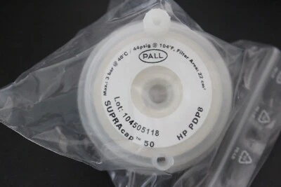 PALL SUPRAcap 50 HP-Series PDP8 media 22 cm² EFA SC050PDP8 NEW