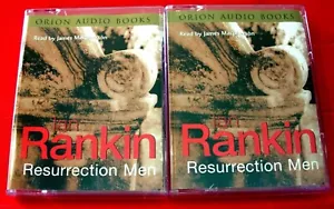 Ian Rankin Resurrection Men Inspector John Rebus 4-Tape Audio James Macpherson - Picture 1 of 3