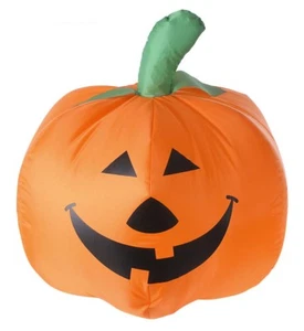ZUCCA GONFIABILE PER HALLOWEEN CON VENTOLA 46 CENTIMETRI - Foto 1 di 1