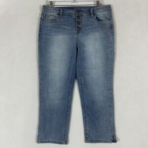 Maurices Women's Capri Jeans Size 7/8 Cotton Spandex Stretch Mid Rise