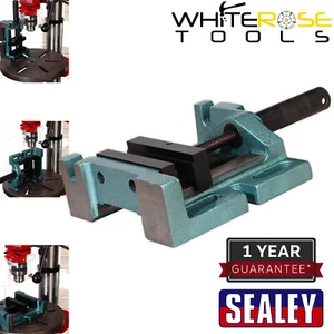 Sealey Bohrschraubstock 100mm 3-fach Montage Säulenbohrmaschine Fräsmaschine Schleifer - Bild 1 von 5