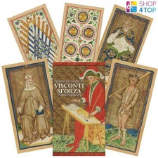 VISCONTI-SFORZA PIERPONT MORGAN TAROCCHI CARD DECK US GAMES SYSTEMS KAPLAN NEW